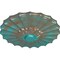 Ekena Millwork Shakuras Ceiling Medallion (Fits Canopies up to 1 3/8"), 9"OD x 1 3/8"P, Copper Green Patina CM09SHCGS - alternate 3